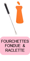 Fourchettes à fondue et accessoires à raclette