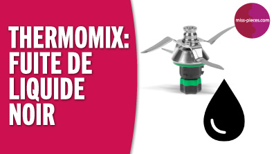 Pourquoi mon thermomix produit un liquide noir ?