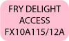 FX10A115/12A fry delight access tefal