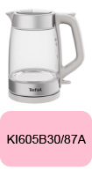 Pièces détachées pour bouilloire en verre Tefal KI605B30/87A