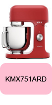 Pièces détachées pour robot pâtissier Kenwood Kmix KMX751ABK - ROUGE / RED