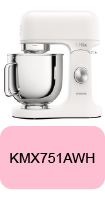 Pièces détachées pour robot pâtissier Kenwood Kmix KMX751AWH - BLANC / WHITE