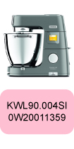 Pièces détachées pour robot KWL90.00ASI Titanium chef patissier xl kenwood