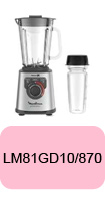 LM81GD10/870 Blender Perfect Mix+ Moulinex