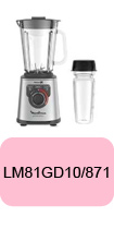 LM81GD10/871 Blender Perfect Mix+ Moulinex