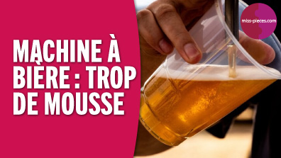Machine à bière qui mousse trop : nos solutions