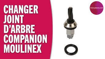 Changer le joint d'arbre de transmission Companion