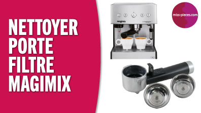 Comment nettoyer le porte filtre d'une cafetière ?