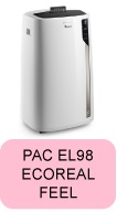 Pièces détachées et accessoires pour climatiseur Delonghi PAC EL98 ECOREAL FEEL