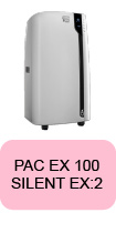 Pac 100 Silent EX:2 (2022) Climatiseur Delonghi