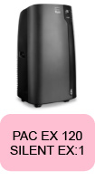 PAC EX 120 SILENT EX:1 climatiseur Delonghi