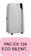 PAC EX 124 ECO SILENT - climatiseur Delonghi