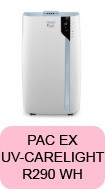 Pièces PAC EX UV-CARELIGHT R290 WH Delonghi