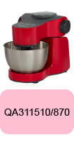 QA311510/870 pièces et accessoires pour robot de cuisine Moulinex Wizzo Rouge