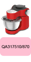 Pièces détachées et accessoires pour robot de cuisine Moulinex Wizzo rouge QA317510/870