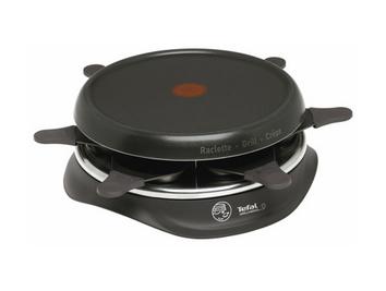 TEFAL Raclette RE511412 Simply Invent Noir et Indigo 8 personnes