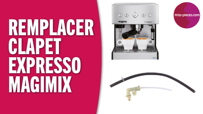 Comment changer le clapet d'une Expresso Magimix