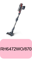 Pièces détachées pour aspirateur balai Rowenta X-PERT 6.60 RH6472WO/870