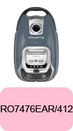 Pièces détachées pour aspirateur traineau Rowenta Silence Force RO7476EAR/412