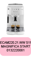 Pièces pour robot café Delonghi ECAM220.21.WW S11 MAGNIFICA START