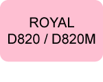 Aspirateurs lux 1 royal d820 d820m