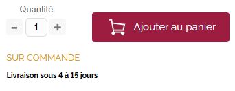 sur commande