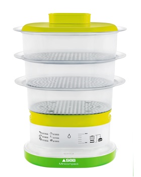 VC137300/90 mini compact cuiseur vapeur seb