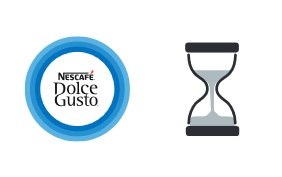 Voyant bleu de la Dolce Gusto Krups - illustration