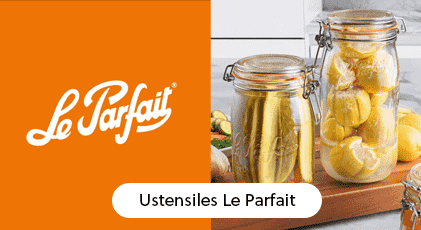 Ustensiles et bocaux le parfait