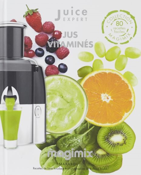 Livre de recettes Juice Expert Jus vitaminés