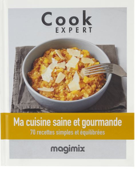 Livre de recettes Magimix Cook Expert cuisine saine et gourmande