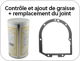 contrôle graisse joint Kitchenaid