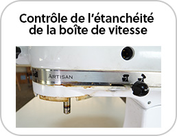 contrôle étanchéité Kitchenaid