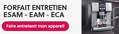 Forfait entretien pour machine à café ESAM - EAM - ECA Delonghi