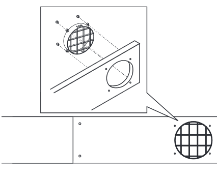 Grille pour glissières étanchéité fenêtre pour climatiseur PAC AN96 Delonghi Référence : 0151801009