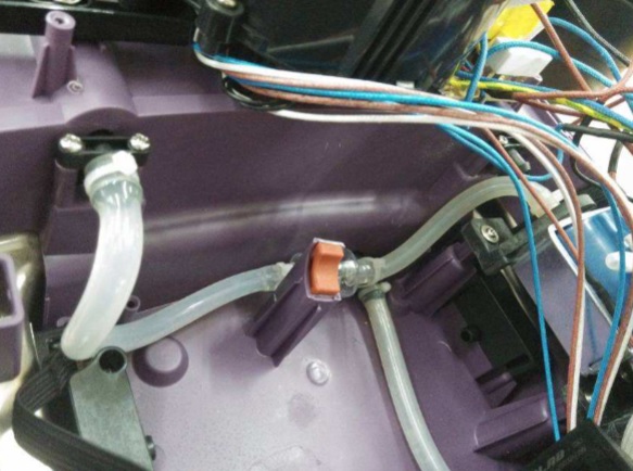 modif tube pur mettre le nouveau reservoir RC500A