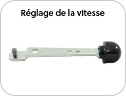 Réglage vitesse KitchenAid